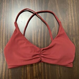 Kamo Fitness Sienna Alura Sports Bra - Chocolate Truffle XS